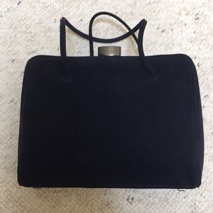 Escada Blue Suede Perfection Handbag